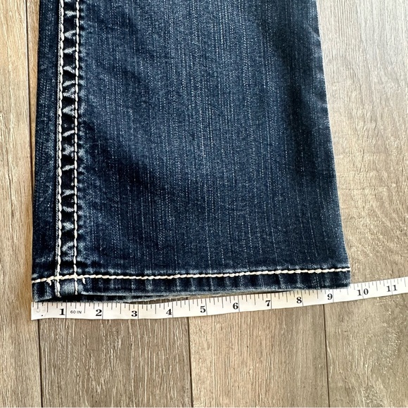 Silver Jeans Suki Flap Pockets Bootcut Rhinestone Gems Medium Wash Women’s 30x34 - Picture 12 of 16